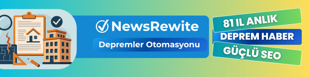Depremler Otomasyonu