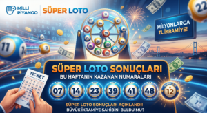 Süper Loto Çekilişinde Büyük İkramiye 19 Kişiye Dağıldı görseli